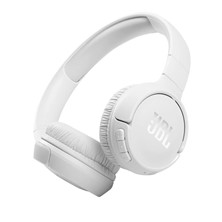 JBL TUNE 510BT Wireless On-Ear Headphones (White)
