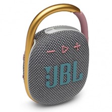 JBL Clip 4 Ultra-Portable Waterproof Speaker (Grey)