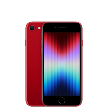 Apple iPhone SE (2022) Single Sim + eSIM 64GB 5G (PRODUCT)RED USA Spec MMX73LL/A