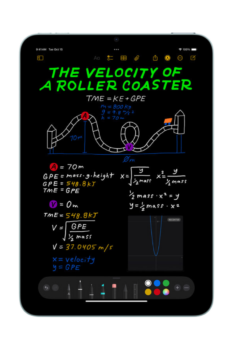 Apple iPad Mini 7 Math Equation