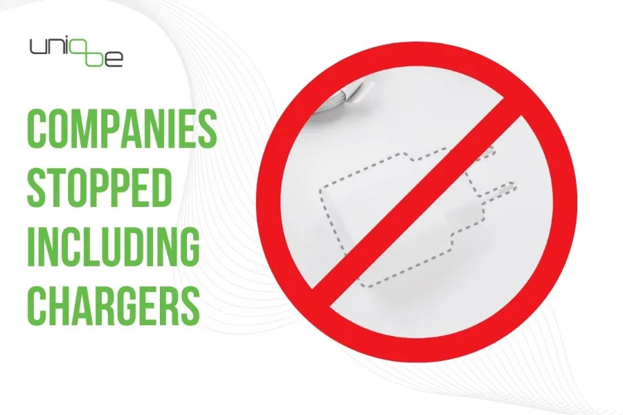 Companies Stopped Including Chargers