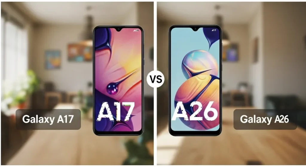 Galaxy a17 vs a26