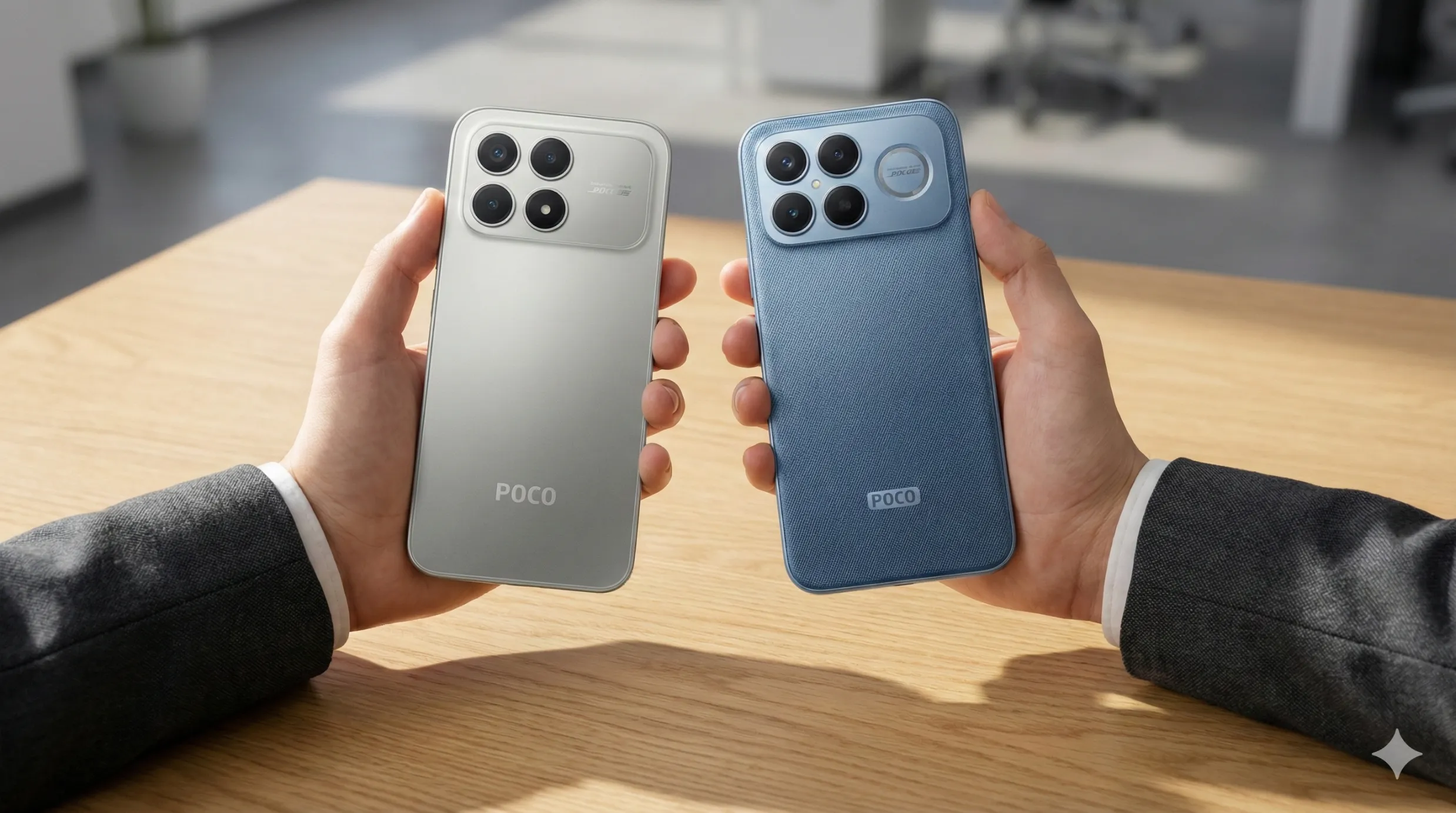 Ai Generated Poco F8 Ultra vs Poco F8 Pro